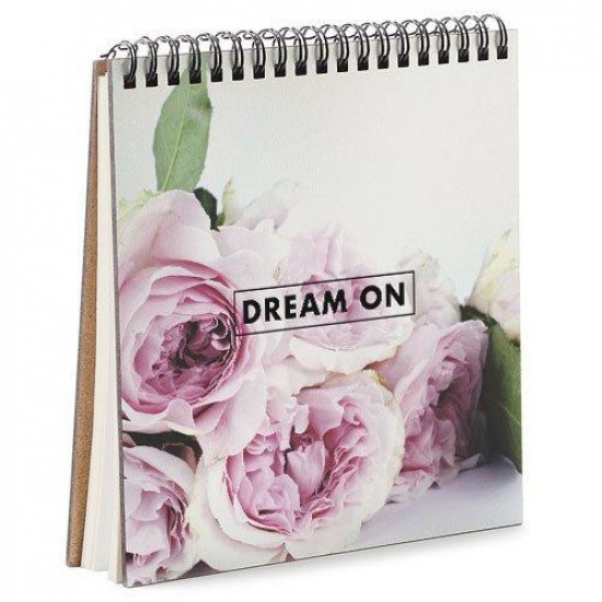 Sketchbook Dream on square notebook 16.7x18 cm (BDK_17A079)