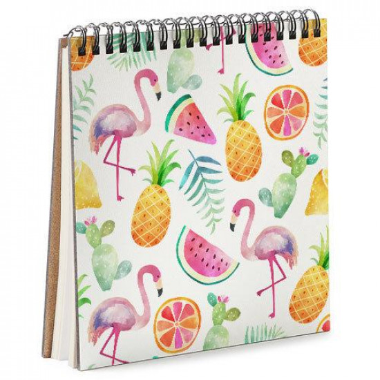 Sketchbook Tropic square notebook 16.7x18 cm (BDK_TRO006)