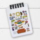 Spring notepad Baby Central perk A7 7*10 cm (BL7_20J016)