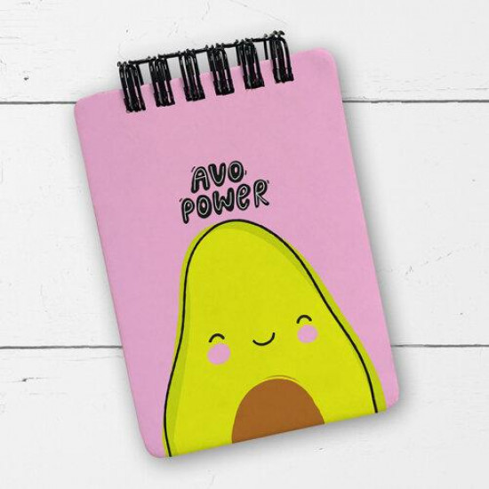 Spring notepad Baby Avo power A7 7*10 cm (BL7_20J013)