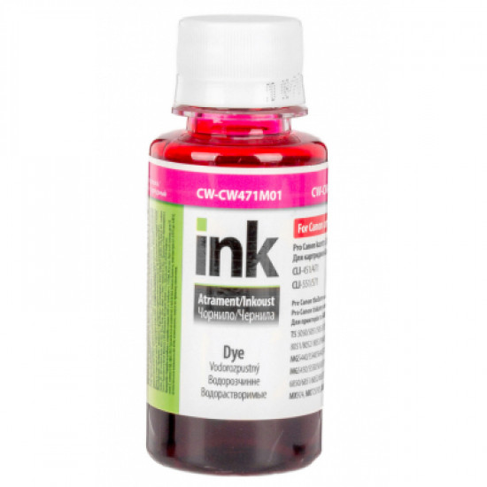 Ink ColorWay Canon CLI-471 100ml Magenta (CW-CW471M01)