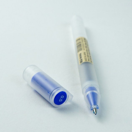 MUJI gel pen Blue 0.5 mm GEL-Ink (4548718727810)