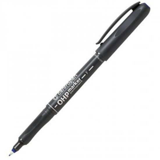 Marker Centropen Permanent OHP 2636 F 0.6 mm blue (2636/03)