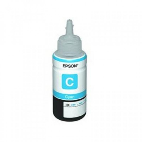 Чорнило EPSON (T6642) L100/L200/L210 (Cyan) (C13T66424A) 70 г