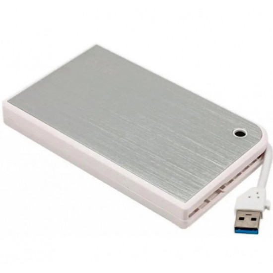 Зовнішня кишеня 2.5 SATA HDD/SDD USB3.0 Agestar 3UB2A14 White