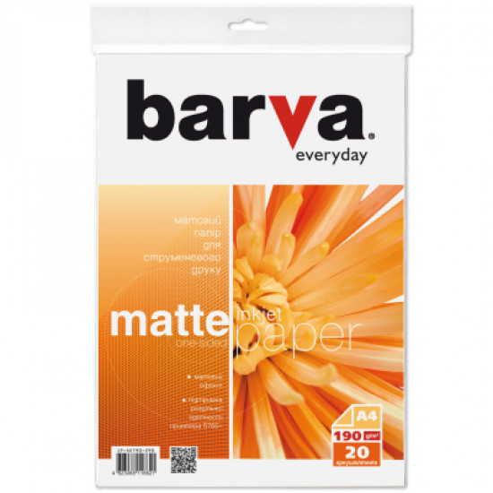 Paper Barva A4 Everyday matted 190g 20s (IP-AE190-290)