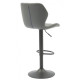 Bar chair Vetro mebel B-103 graphite artificial leather