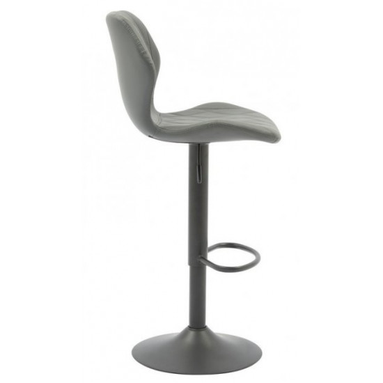 Bar chair Vetro mebel B-103 graphite artificial leather