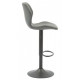 Bar chair Vetro mebel B-103 graphite artificial leather