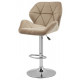 Bar stool Vetro mebel B-71 cappuccino velor