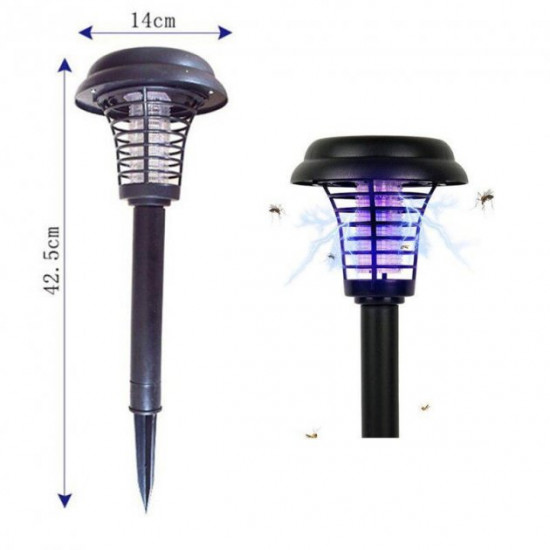  Светильник для уничтожения насекомых, столбик светильник на солнечной батарее с выключателем LM3408 Lemanso
