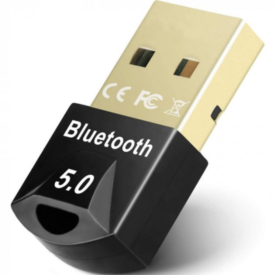  Адаптер Bluetooth 5.0 U&P Easy Idea BTA-501 Black (BTA501b)