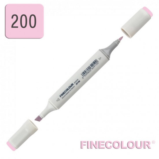 Маркер спиртовий Finecolour Sketchmarker 200 м'який рожевий RV200