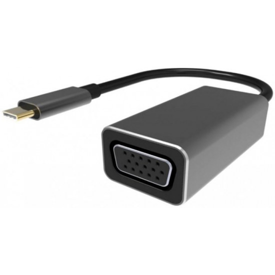 Адаптер-перехідник Viewcon USB-C на VGA (TE388)