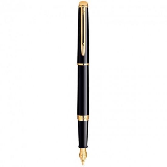  Ручка Waterman Перьевая Чернильная HEMISPHERE Black FP F (12 053)