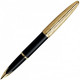  Ручка Waterman Перьевая Чернильная CARENE Essential Black/Gold FP F (11 204)