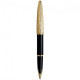  Ручка Waterman Перьевая Чернильная CARENE Essential Black/Gold FP F (11 204)