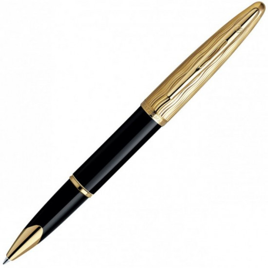  Ручка-роллер Waterman CARENE Essential Black/Gold RB (41 204)