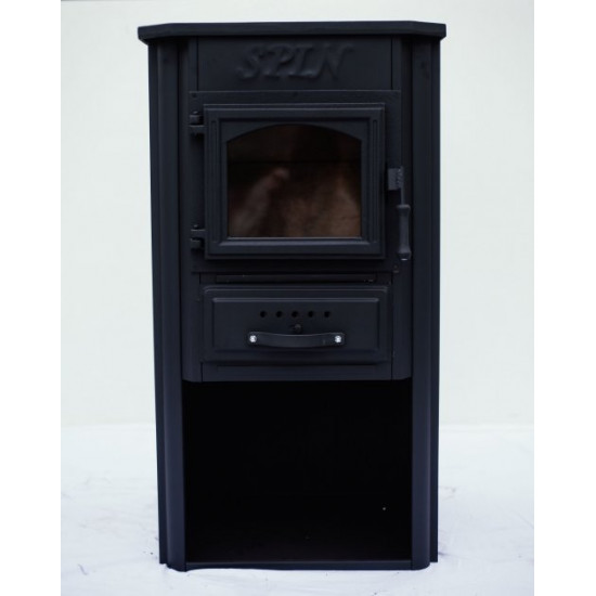 Cast iron fireplace stove SPIN Ekonomik black