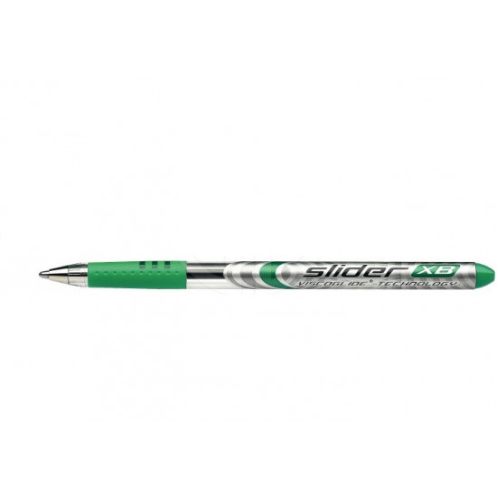 Oil pen SCHNEIDER SLIDER Ball diameter 1.0 mm. Green