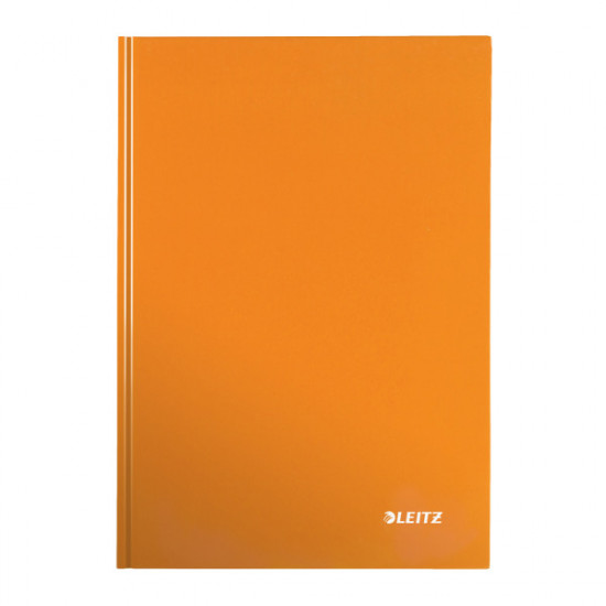 Notebook A4 Leitz WOW, 80 sheets, checkered, glossy 46261001 Orange