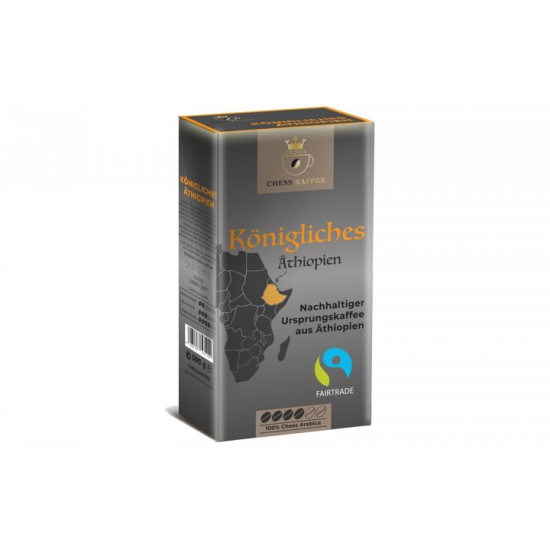 Kava CHESS KAFFEE AlPINE ETHIOPIA 500g melena