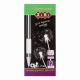 Gel pen BLACK PAPER, white, ART Line (ZB.2208-12)