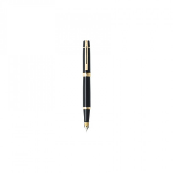 Fountain pen Sheaffer Gift Collection 300 Glossy Black GT FP M (Sh932504)