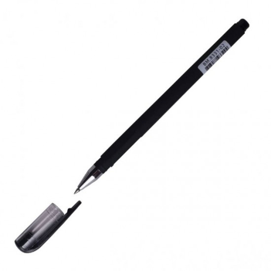 Gel pen Buromax Focus black black (BM.8331-02)