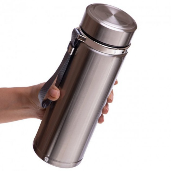  Термос стальной Zelart Vacum Cup Coffee CY-28 объем 900 мл Silver