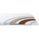 Thin mattress topper Divaso Linum Air Cocos 70x190 cm (12012022-76) (2022760701902)