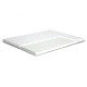 Topper Sonline Aerolat 140x190 cm with elastic foam White, AR-008