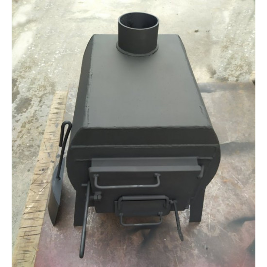 Heating stove potbelly stove 4 mm per 30 sq/m