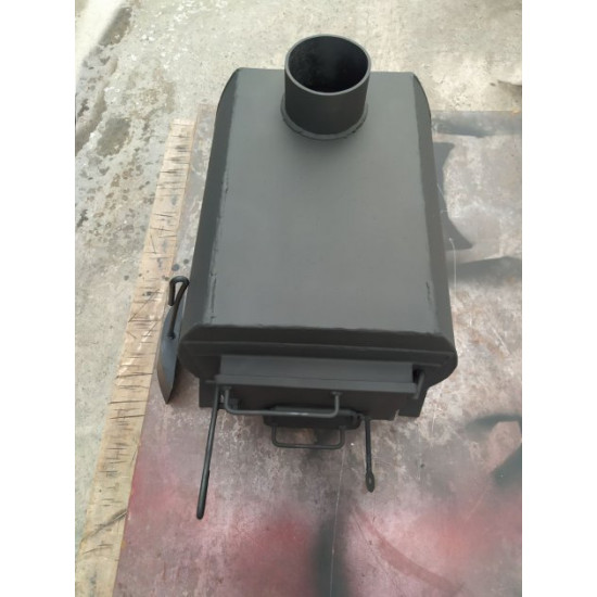 Heating stove potbelly stove 4 mm per 30 sq/m