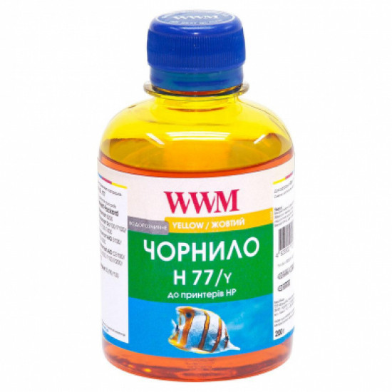  Чернила WWM HP №177 85 Yellow (H77/Y)