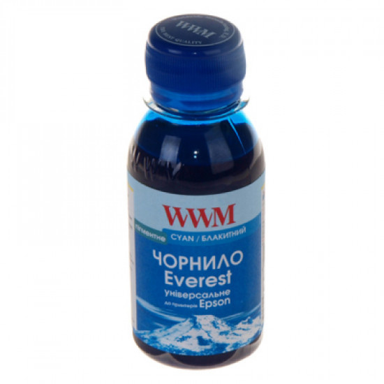  Чернила WWM EPSON UNIVERSAL EVEREST pigmented Cyan (EP02/CP-2)