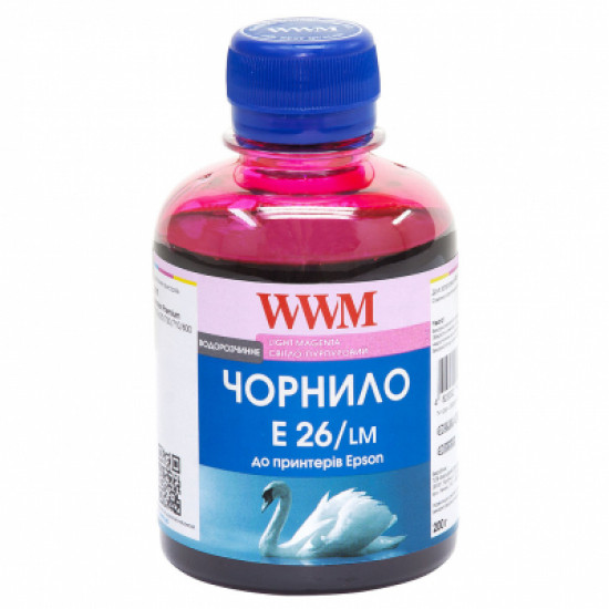  Чернила WWM EPSON XP-600/XP-605/XP-7005 Light Magenta (E26/LM)