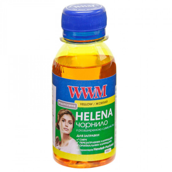  Чернила WWM HP UNIVERSAL HELENA Yellow (HU/Y-2)