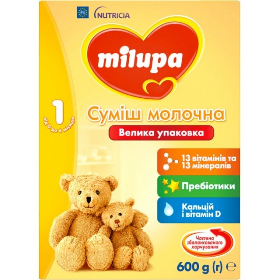 Молочна суміш Milupa 1 600 г (5900852025495)