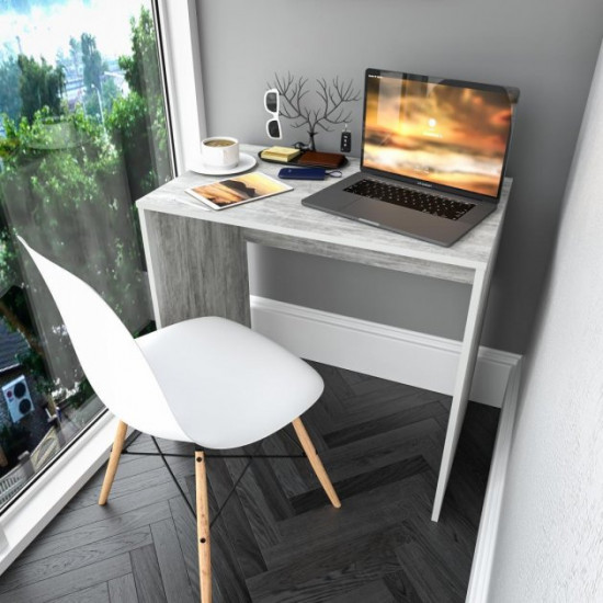 Laptop table desk concrete W800*H760*D500