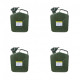 Canister 5l metal ct. of 4 pcs. for fuel