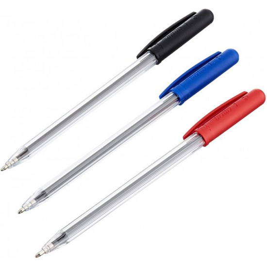 Set of Tratto pens 24 pcs., black, blue, red