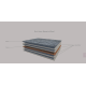 MATTRESS TOPPER elMatro Bavaria Wool 90x190 D1