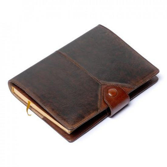 Leather diary, undated, men's 