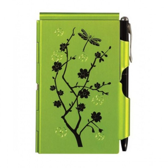 Set of pocket notebook with pen green Germany 410470