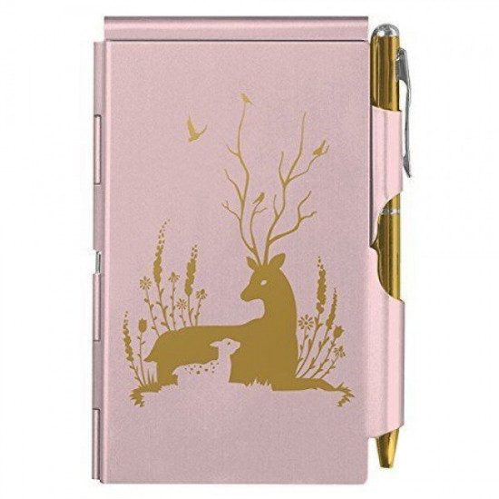 Set of pocket notebook with pen pink Germany 410492