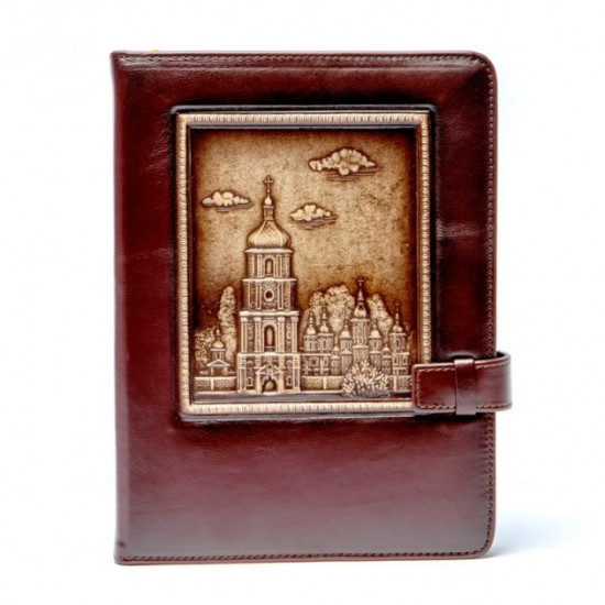 Leather diary, undated, St. Sophia Cathedral Privilege 260130 A5 15x21 cm.