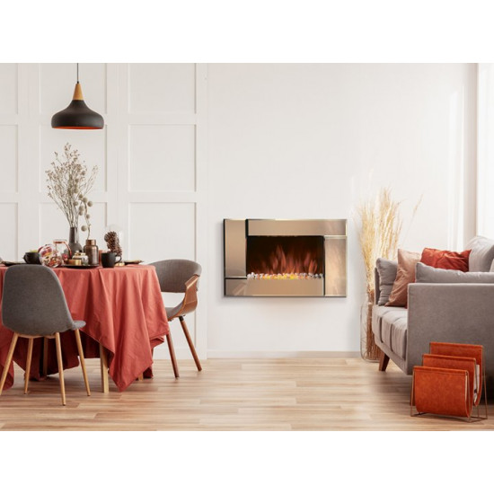 Electric fireplace with heating Electrolux EFP/W-2000S Bronze (NS-1233827)