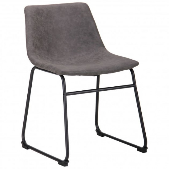 Chair AMF Jango gray (steel/cowboy) (520716)