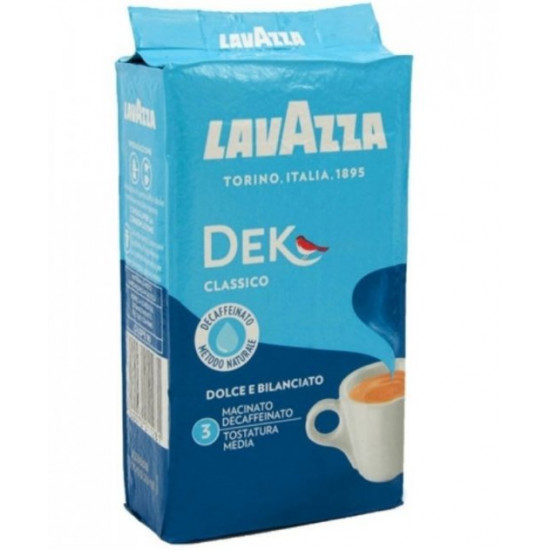 Cava melena LAVAZZA DEK CLASSIСO decaffeinated 250g